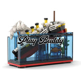 Titanic Building Blocks Set Model Ship Bricks Display Boat Iceberg Gift Adult Titanic Building Blocks